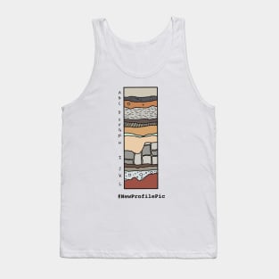 Archaeological Profile (The Dirt Podcast Original Design) Tank Top